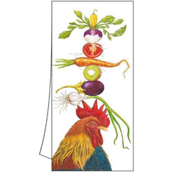 "Homer" the Rooster Towel