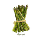 "Asperges" Towel