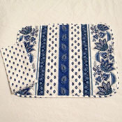 Blue and White Provensal Placemat