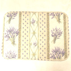 Cream & Blue French Placemmat