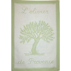 "L'Olivier" towel